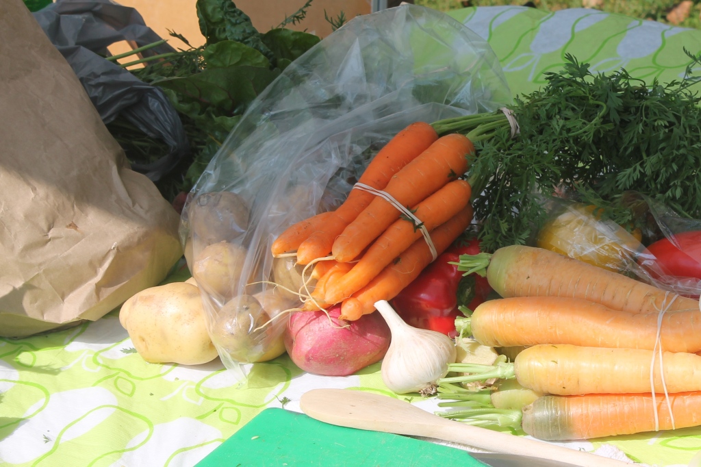 Vegetables Donated for the Soup